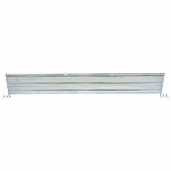 Vestil Bolt-On Style Guard Rail 9 Ft Galvanized GR-F3R-BO-9-HDG